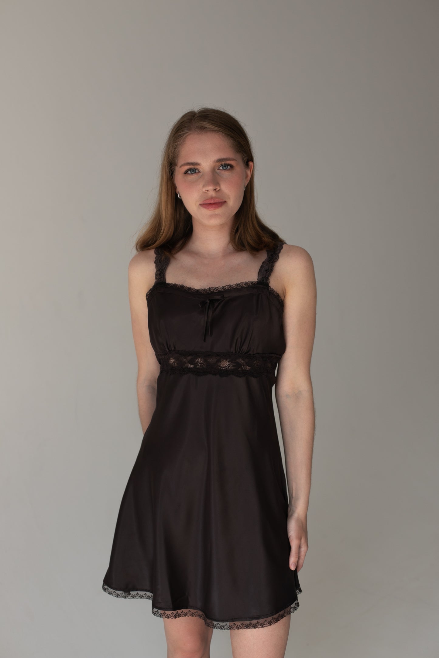 Luna Nightdress Chocolate