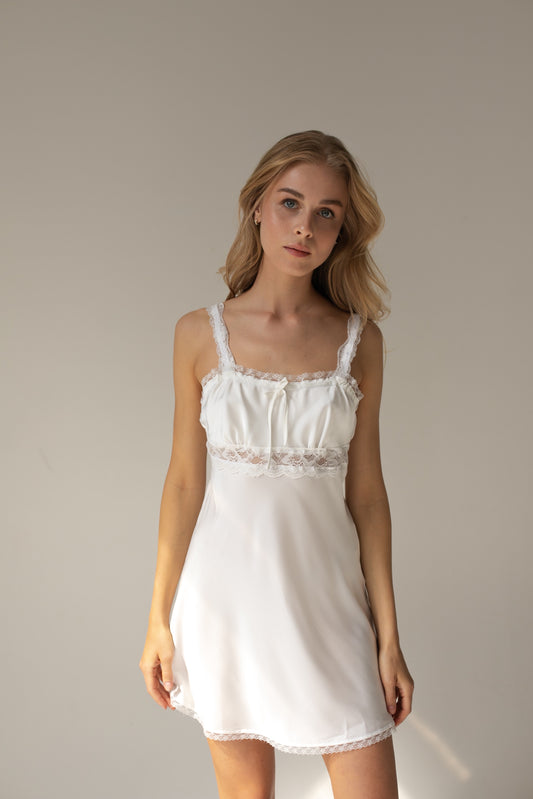 Luna Nightdress Ivory